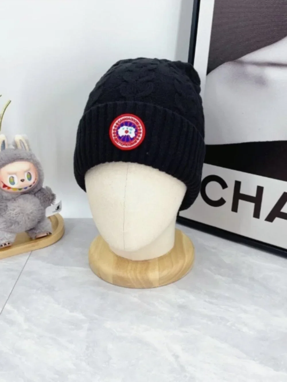 CANADAGOOSE Winter Warm Outdoor Black Two Piece Set